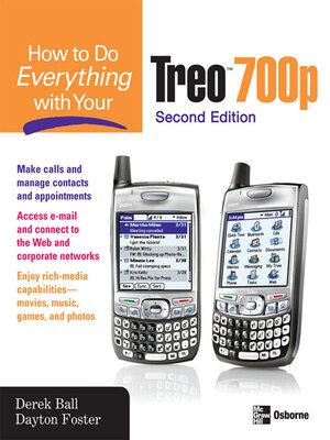 cover image of How to Do Everything With Your Treo 700p